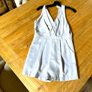 Silver romper
